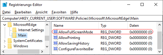 AllowFullScreenMode