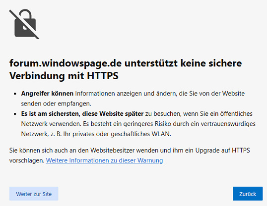 Warnmeldung