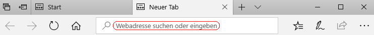 Adressleiste