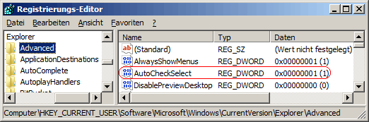 AutoCheckSelect