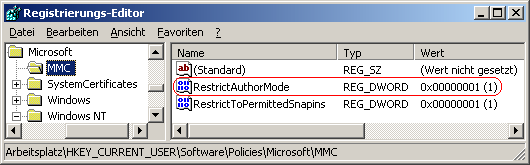 RestrictAuthorMode