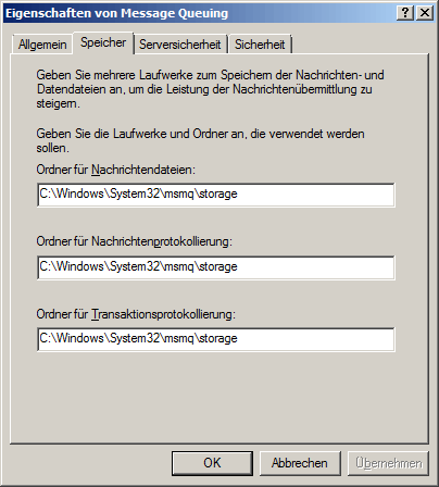 Eigenschaften von Message Queuring