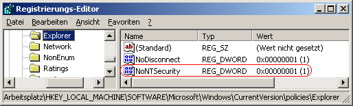 NoNTSecurity