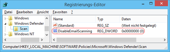 DisableEmailScanning