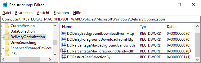 DOPercentageMaxForegroundBandwidth