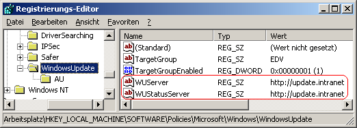 UseWUServer