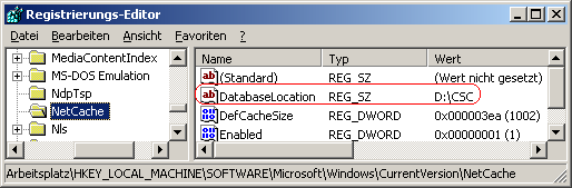 DatabaseLocation