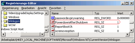 PowerdownAfterShutdown