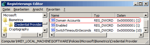 Domain Accounts