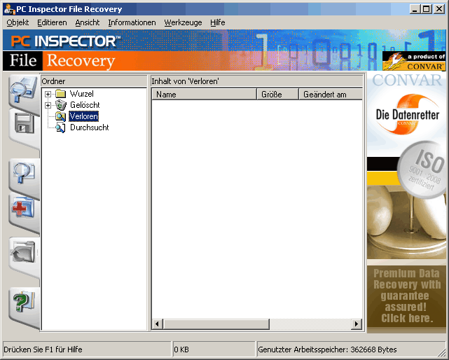 PC Inspector File Recovery
