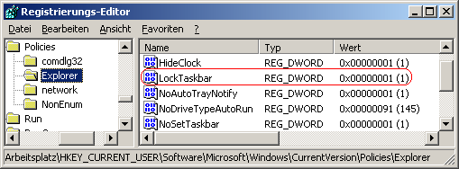 LockTaskbar