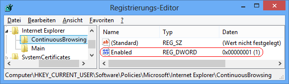 ContinuousBrowsing