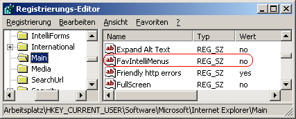 FavIntelliMenus