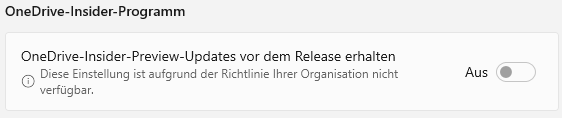 OneDrive-Insider-Preview-Updates vor dem Release erhalten