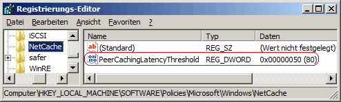 PeerCachingLatencyThreshold