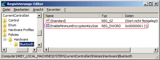 EnableMinimumEncryptionKeySize