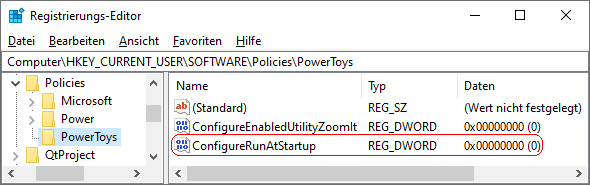 ConfigureRunAtStartup