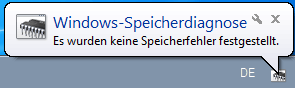 Windows-Speicherdiagnose