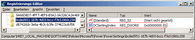 DCSettingIndex